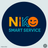 NIKO Logo با پس‌زمینه آبی